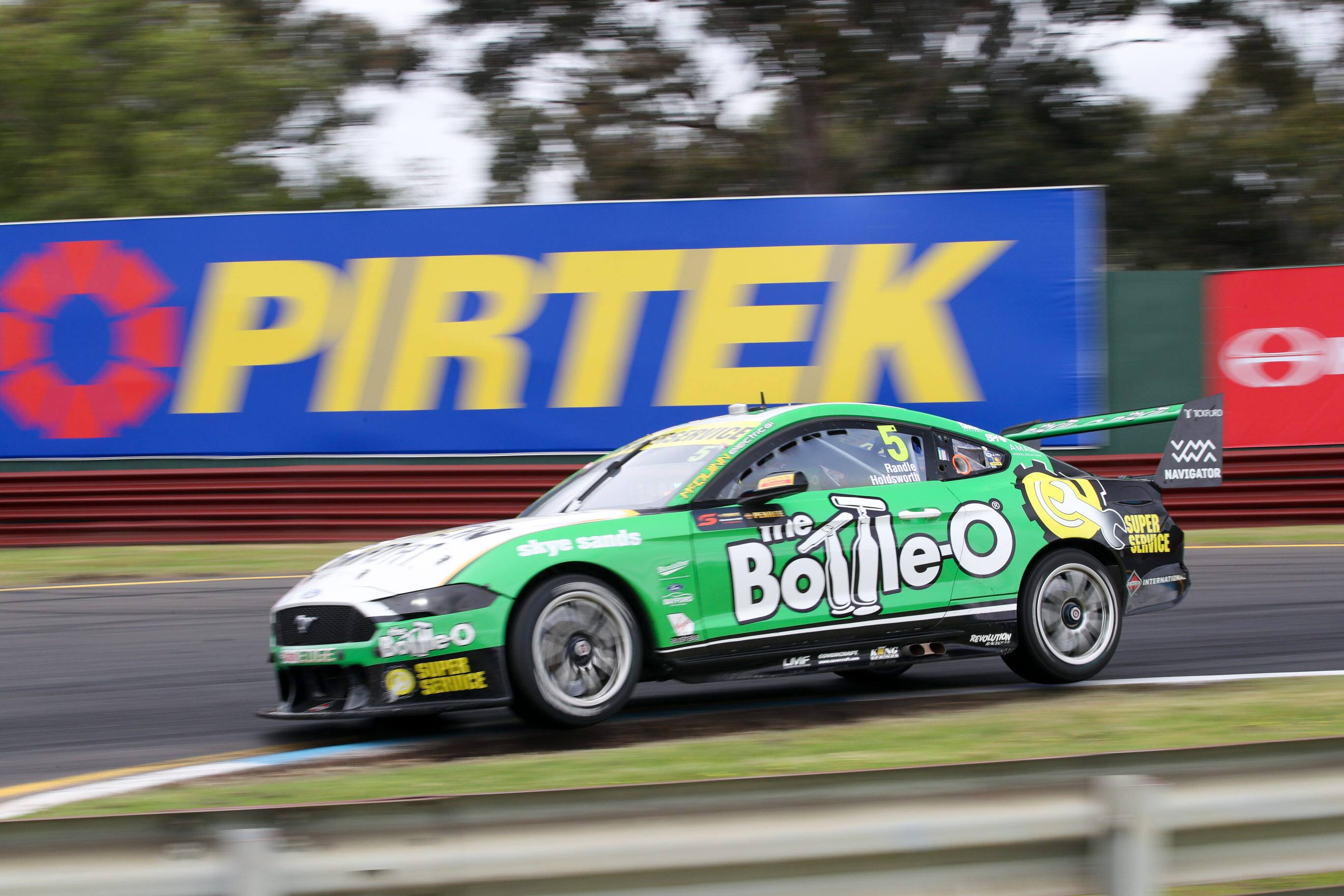 They were joined on the podium by Tickford Racing’s Lee Holdsworth and Thomas Randle. They were joined on the podium by Tickford Racing’s Lee Holdsworth and Thomas Randle.